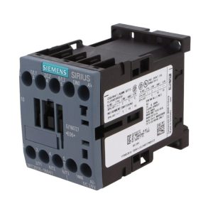 تصویر کنتاکتور زیمنس 6 آمپر مدل 3RH2122-1BB40 بوبین 24VAC