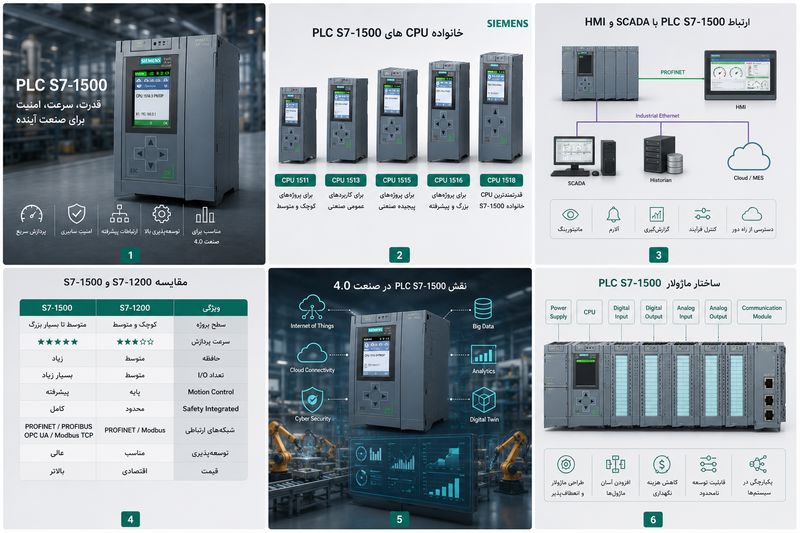PLC S7-1500 چیست؟