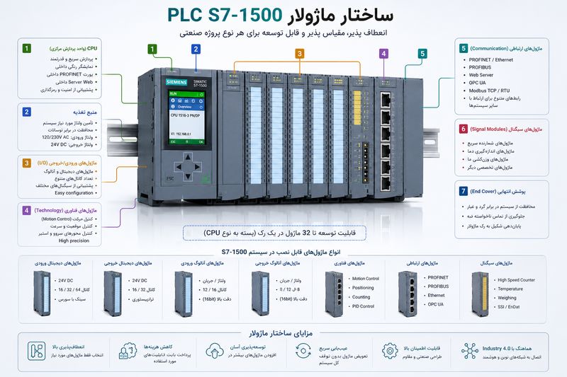 PLC S7-1500 چیست؟